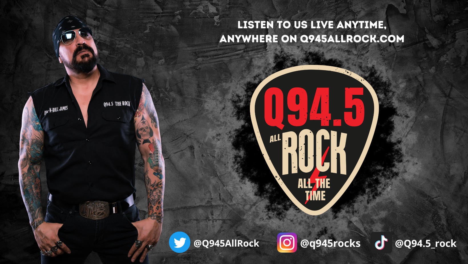 Q945 The Rock Station Poster Q945 The Rock Station Poster