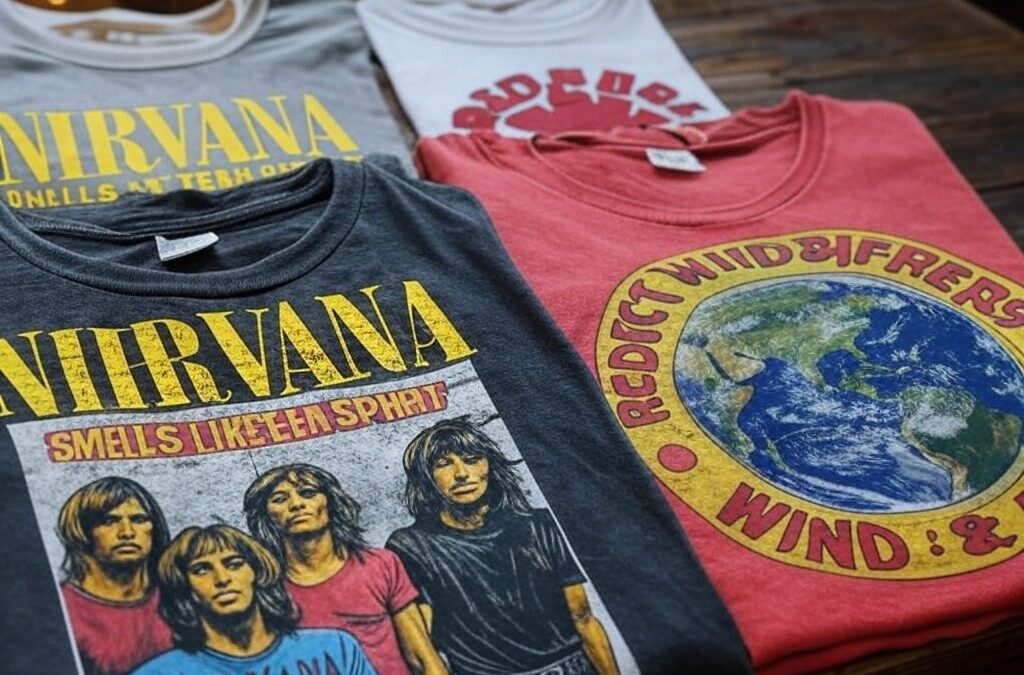 Nirvana Tops List of Most Valuable Band Tees, Study Reveals Shocking Resale Prices