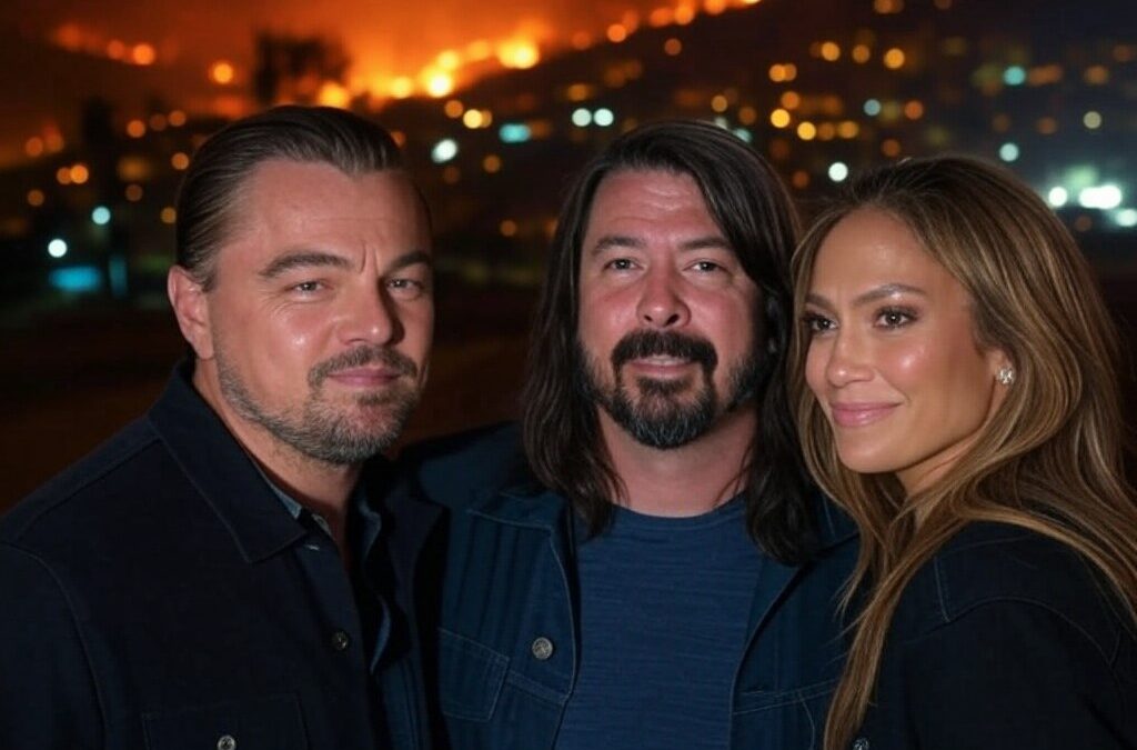 Celebrities Rally for LA Wildfire Relief: Leo’s $1M Donation, Dave Grohl’s Chili, and More