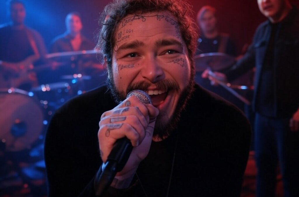 Nirvana Reunites with Post Malone for Explosive “Smells Like Teen Spirit” at SNL50